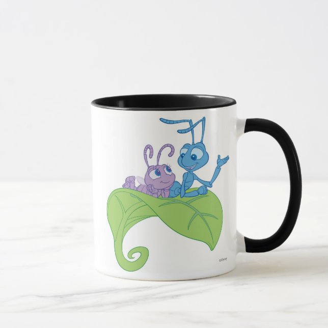 Disney Bug's Life Princess Dot and Flik Mug (Right)