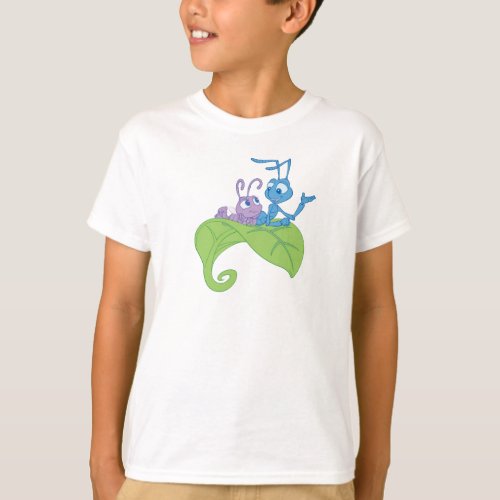 Disney Bugs Life Princess Dot and Flik T_Shirt