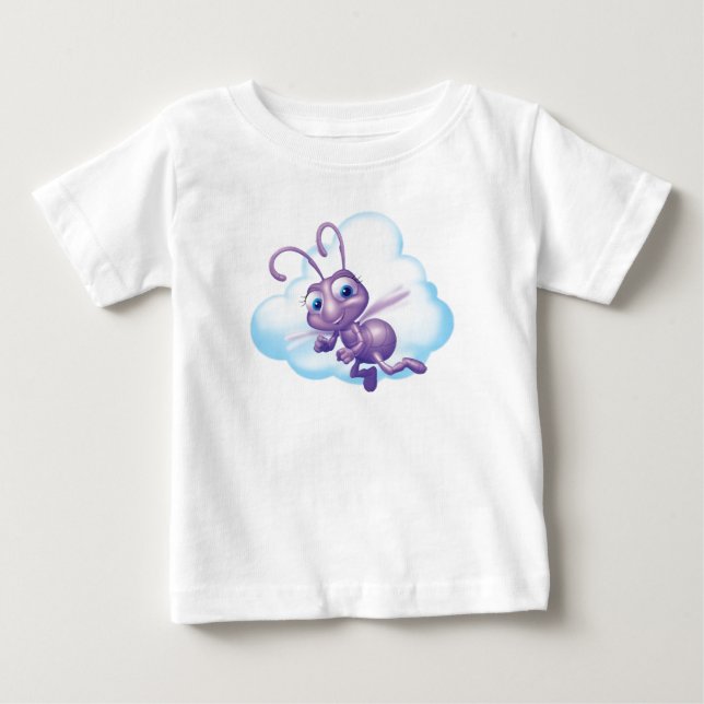 Disney Bug's Life Princess Dot flying Baby T-Shirt (Front)