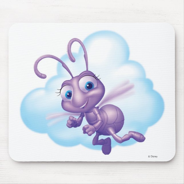 Disney Bug's Life Princess Dot flying Mouse Pad (Front)