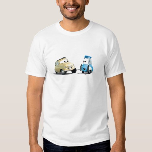 Disney Cars Guido and Luigi T-Shirt | Zazzle