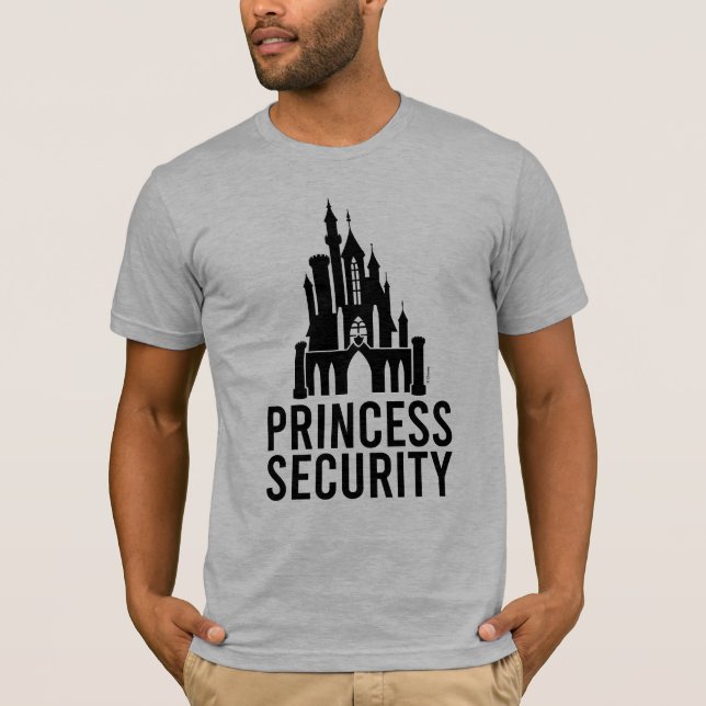 Disney Castle Badge | Princess Security T-Shirt (Front)