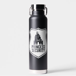Disney Castle Badge Princess Security Water Bottle