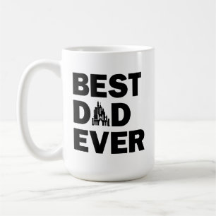 Disney Castle Best Dad Ever Coffee Mug