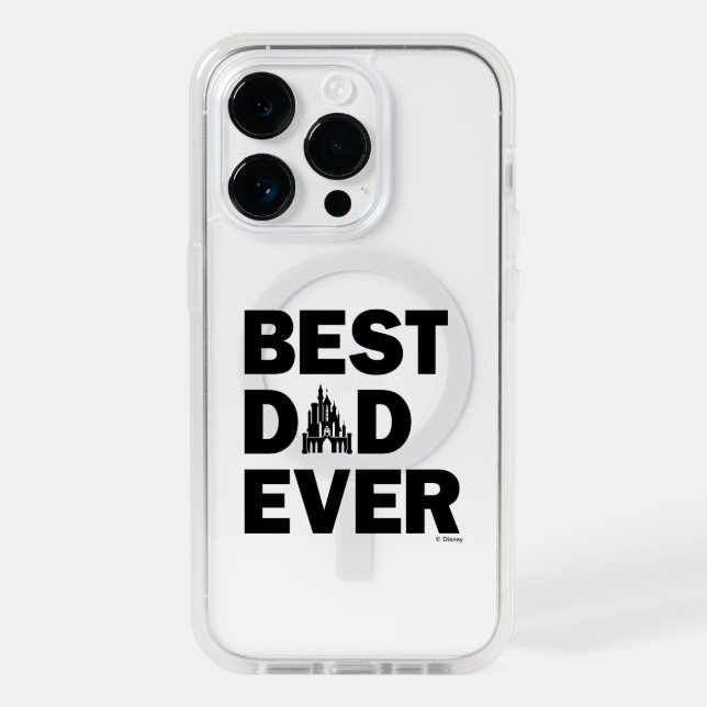 Disney Castle | Best Dad Ever Otterbox iPhone Case (Back)