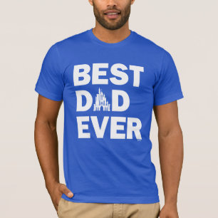 Disney Castle Best Dad Ever T-Shirt