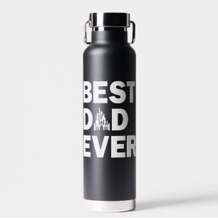 Disney Castle Best Dad Ever Water Bottle