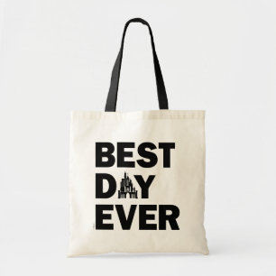 Disney Castle   Best Day Ever Tote Bag