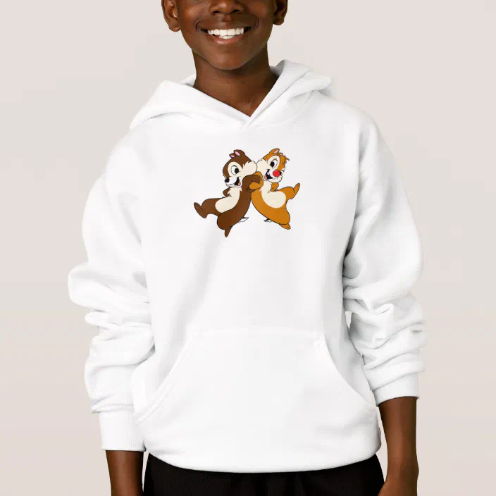 Rare!! Always Together Chip & Dale Sweatshirt Big Logo Full print Sweatshirt Cartoon Disney Pullover Jumper Sweater
