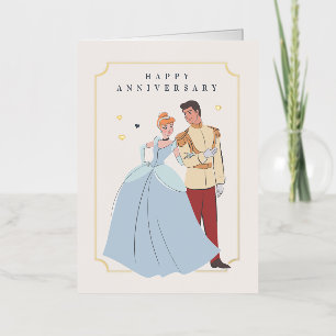 Disney Cinderella Anniversary Foil Greeting Card