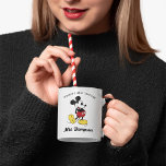 Disney | Classic Mickey Mouse - Custom Teacher Mug<br><div class="desc">Show your favorite teacher how much you care with this delightful and thoughtful Classic Mickey Mouse Mug. It's not just a gift; it's a gesture that will warm their hearts and remind them of the difference they make every day. Make this gift as unique as the teacher it's intended for....</div>
