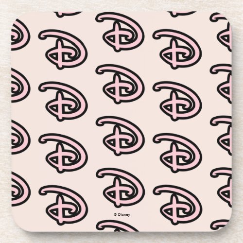 Disney D Logo Beverage Coaster