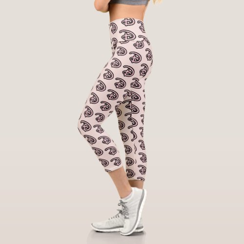 Disney D Logo Capri Leggings