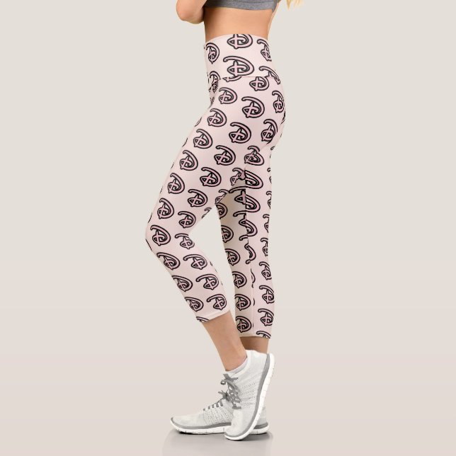 Disney D Logo Capri Leggings (Left)