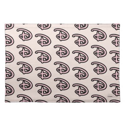Disney D Logo Cloth Placemat