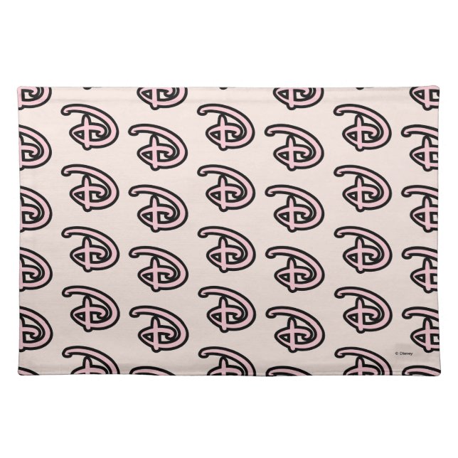 Disney D Logo Cloth Placemat (Front)