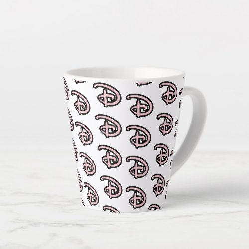 Disney D Logo Latte Mug