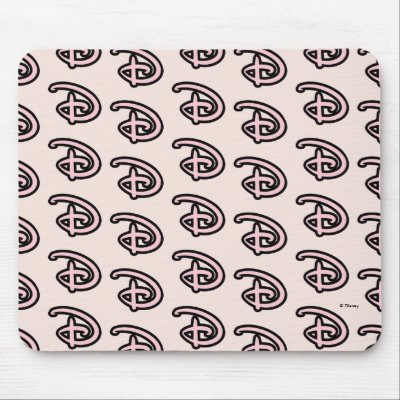 Disney D Logo Mouse Pad