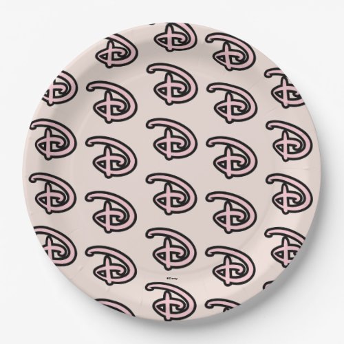 Disney D Logo Paper Plates