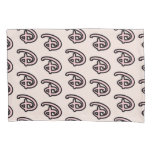 Disney D Logo Pillow Case