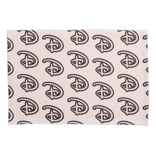 Disney D Logo Pillow Case