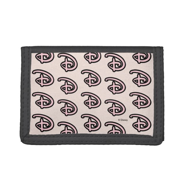 Disney D Logo Tri-fold Wallet (Front)