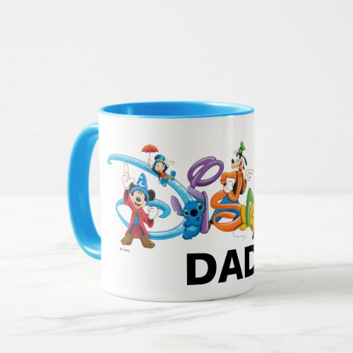 Disney Dad  Mickey and Friends Mug