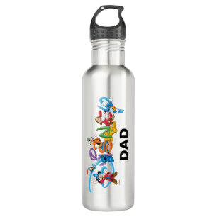 Disney Dad   Mickey and Friends  Stainless Steel  Water Bottle