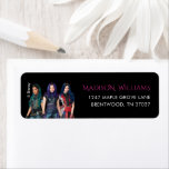 Disney Descendants Birthday Label
