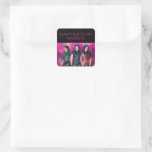 Disney Descendants Birthday Square Sticker