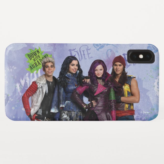 Disney Descendants | Down With Auradon Case-Mate iPhone Case (Back (Horizontal))