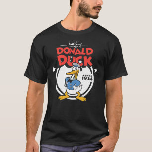 Disney Donald Duck 90th Anniversary Since 1934 Ret T-Shirt