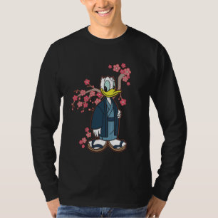 Disney Donald Duck in Kimono Cherry Blossoms Sprin T-Shirt