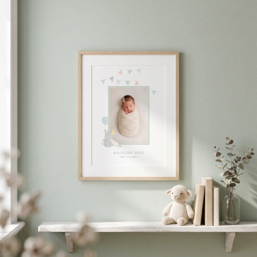 Disney Dumbo Baby Photo Nursery Poster