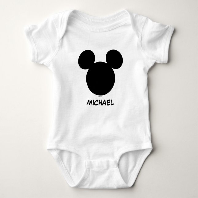 Disney Family Vacation - Mickey | Add Your Name Baby Bodysuit (Front)