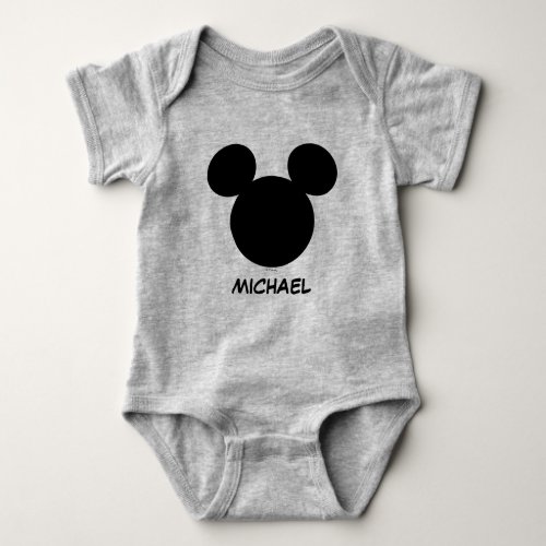 Disney Family Vacation _ Mickey  Add Your Name Baby Bodysuit