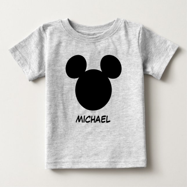 Disney Family Vacation - Mickey | Add Your Name Baby T-Shirt (Front)