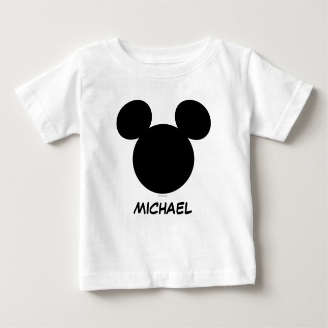 Disney Family Vacation - Mickey | Add Your Name Baby T-Shirt (Front)