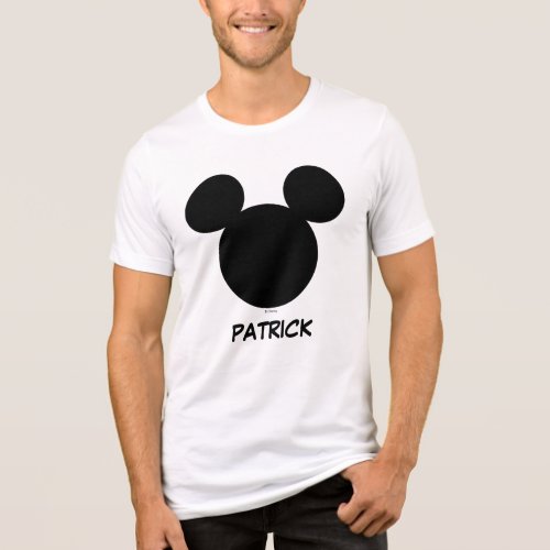 Disney Family Vacation _ Mickey  Add Your Name Tri_Blend Shirt