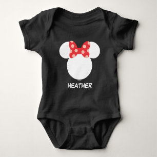 Disney Family Vacation - Minnie Add Your Name Baby Bodysuit
