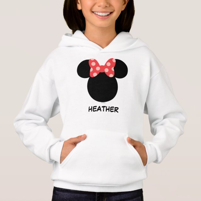 Disney Family Vacation - Minnie | Add Your Name Hoodie (Front)
