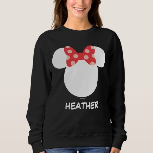 Disney Family Vacation _ Minnie  Add Your Name Sweatshirt