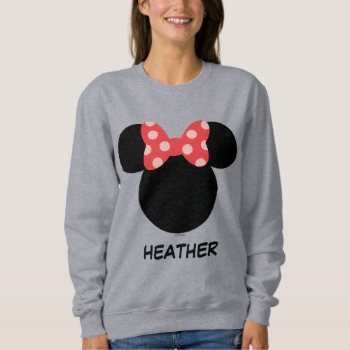 Disney Family Vacation _ Minnie  Add Your Name Sweatshirt