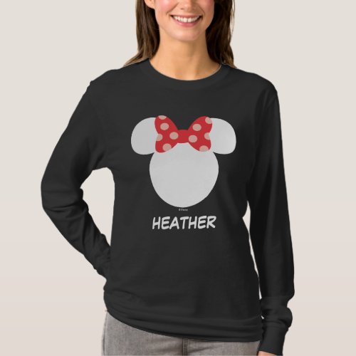 Disney Family Vacation _ Minnie  Add Your Name T_Shirt