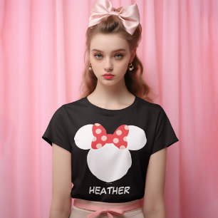 Disney Family Vacation - Minnie   Add Your Name T-Shirt