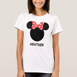 Disney Family Vacation - Minnie Mouse Add Your Name T-Shirt