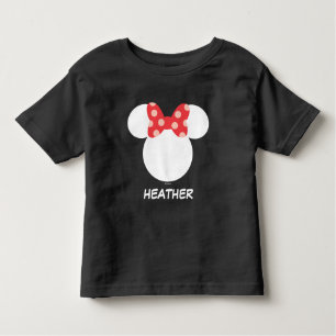 Disney Family Vacation - Minnie   Add Your Name Toddler T-shirt
