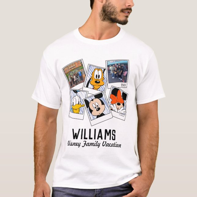 Disney Family Vacation Selfies | Mickey & Friends T-Shirt (Front)