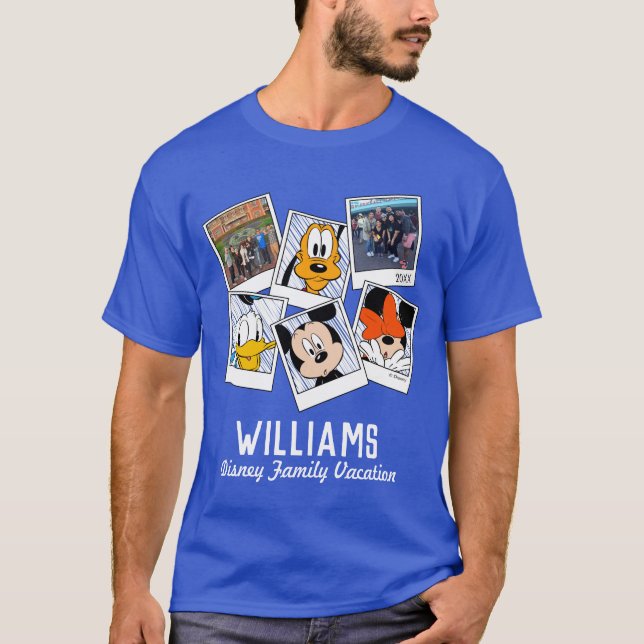Disney Family Vacation Selfies | Mickey & Friends T-Shirt (Front)
