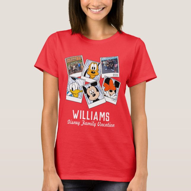 Disney Family Vacation Selfies | Mickey & Friends T-Shirt (Front)